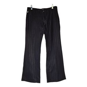 Freeman T Porter women's black low rise wide leg pants size 30